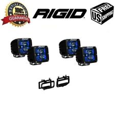Rigid For 10-15 Ram 2500/3500 09-12 Ram 1500 Blue & Fog Light Kit Radiance Pod picture