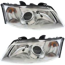 Headlight Set For 2003-2007 Saab 43711 Left and Right With Bulb 2Pc picture