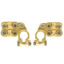 Brass Heavy Duty Battery Top Post Cable Terminal Wire Terminals 5 Screw 16-18mm picture