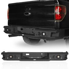 Off-road Textured Black Rear Step Bumper Assemble Fit Pickup 06-14 Ford F-150 picture