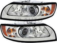 For 2008-2011 Volvo S40 V40 V50 Headlight Halogen Set Driver and Passenger Side picture