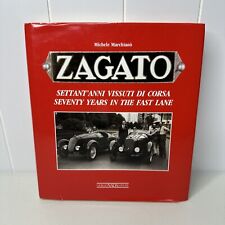 Zagato: Seventy Years in the Fast Lane book by Michele Marchiano, 1989 edition picture