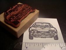 1970's Alfa Romeo Montreal V8 Sports Car Rubber Stamp  picture
