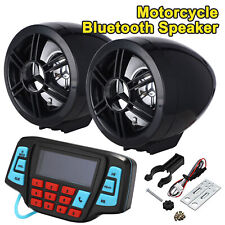 Waterproof Motorcycle Audio System Bluetooth MP3 Player FM Radio Speaker USB picture