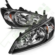For 2004-2005 Honda Civic 2/4 Door Headlights Assembly Pair Left & Right Sides picture