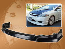 FOR 09-11 HONDA CIVIC 4DR TYPE HFP PU FRONT BUMPER LIP BODY KIT SPOILER URETHANE picture