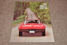 1965 Chevy Corvette C2 Dealer Sales-Showroom Brochure, Roadster, Coupe picture