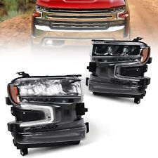 Left&Right For 2019 2020 2021 Chevy Silverado 1500 LED Headlights Headlamp picture