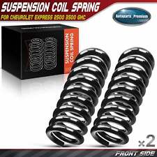 2x Front Coil Spring for Chevy Express 2500 3500 GMC Savana 2500 3500 2003-2016 picture