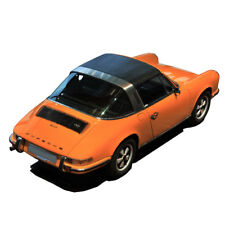 Porsche Targa Replacement Top 67-94 in Black Levant Grain Vinyl picture