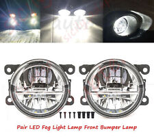 LED Pair Fog Light Bumper Lamp For Subaru Impreza 2012-2018 LED Bulbs Clear Lens picture