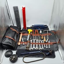 Ferrari 275 GTB GTS tool kit rool bag jack oil wrench Bellù triangle grease gun picture