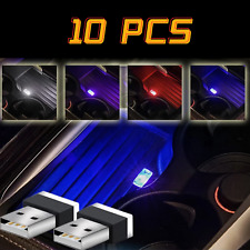 10PCS USB LED Mini Car Light Neon Atmosphere Ambient Bright Lamp Light picture