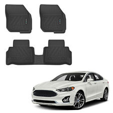 NEVERLAND Car Floor Mats Liners All Weather Custom Fit for Ford Fusion 2017-2021 picture