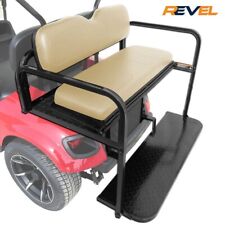OEM EZGO TXT Golf Cart Tan Rear Flip Seat Kit for 1996-2022 EZGO TXT Golf Carts picture