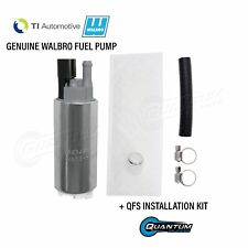 GENUINE WALBRO/TI 255LPH Fuel Pump + QFS Install Kit for Honda Civic 1992-2000 picture