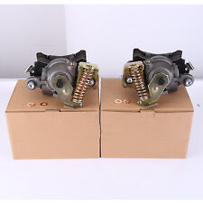 GM Metric Rear Brake Calipers Emergency Single Piston Loaded Pair For Cadillac picture