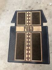 Vintage 60’s 70’s 80’s Plasticolor Ford Truck Brown Rubber Floor Mat Carpet picture