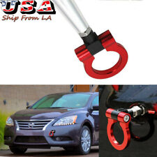 JDM Red Track Racing CNC Aluminum Tow Hook Ring For Nissan Sentra GT-R 370Z Juke picture
