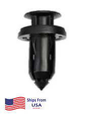 100 Pcs Nylon Bumper Push-Type Retainer Clips Fit for Nissan 01553-09241 picture
