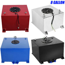 8 Gallon Fuel Tank Aluminum Racing/Drift Fuel Cell Gas Tank With Level Sender picture