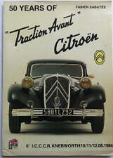 50 Years Of Traction Avant Citroen Sabates Book picture