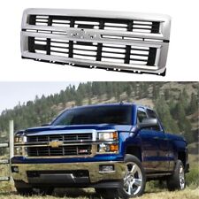 Front Grille Outer Frame Chrome Fits For Chevrolet Silverado 1500 LT 2014-2015 picture