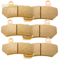 3 SETS FRONT & REAR BRAKE PADS FOR HARLEY TOURING 2008 - 2018 REP OEM # 41854-08 picture