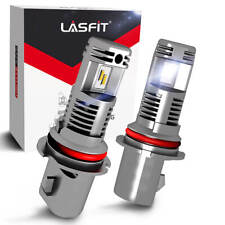 LASFIT 9007 HB5 LED Headlight High Low Beam Bulbs Conversion Kit  6000K White 2X picture