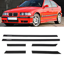 For BMW 1992-1998 E36 M3 style COUPE 2Door BODY SIDE MOLDING Door MOULDING TRIM picture