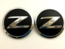 2x Black Z Emblem Left Right Fender Badge 350Z 370Z Fairlady Z Z33 Z34 Nismo USA picture