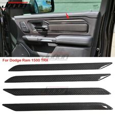 For Dodge Ram 1500 TRX Off-Road 2019-2023 Carbon Inner Door Handle Panel Overlay picture