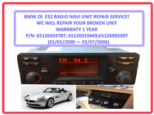BMW Z8 2001 Radio/Navigation Repair Service Warranty 1 Year picture