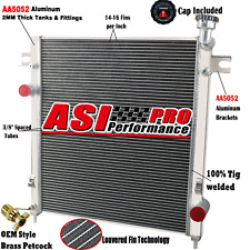 3 Row Aluminum Radiator For 2008-2012 2009 2010 Jeep Liberty 3.7L V6 Gas MT picture