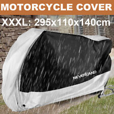 3XL Motorcycle Cover Waterproof for Winter Outside Storage Snow Rain Protection picture