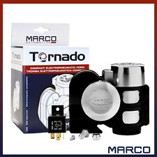 Marco Tornado Chrome Electric Air Horn for Trucks ,Car Motorcycle Dual Tone picture