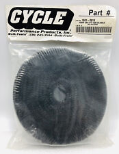 CYCLE PERFORMANCE BLACK MOTORCYCLE EXHAUST PIPE HEAT WRAP 1” WIDE x 50ft 9044b picture