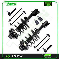 For 96-00 Plymouth Grand Voyager Front Struts Ball Joints Sway Links Tie Rods picture