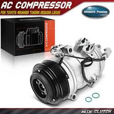 AC A/C Compressor with Clutch for Toyota 4Runner 03-09 Tundra Sequoia GX470 4.7L picture