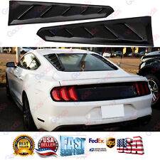 For Ford Shelby Mustang GT350 2015-2022 Matte Black Sunshade Rear Window Louver picture
