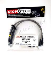 STOPTECH STAINLESS STEEL SS BRAIDED REAR BRAKE LINES FOR 03-07 MINI COOPER ALL picture