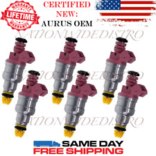6x OEM NEW AURUS Fuel Injectors for 1996 1997 1998 1999 BMW M3 3.2 I6 0280150440 picture