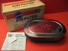 NEW K&N AIR FILTER DUAL FLANGE OVAL 5-1/2 X 9 59-2830 picture