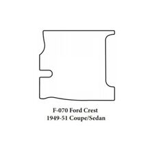 Trunk Floor Mat Cover for 1949-1951 Ford Ultra High Definition Rubber Smooth picture