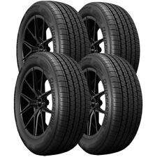 (QTY 4) 235/55R18 Bridgestone Ecopia H/L 422 Plus 100H SL Black Wall Tires picture