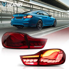 VLAND LED Taillights For 2014-2020 BMW 4-Series 2015-2020 M4 Red Rear Lights picture