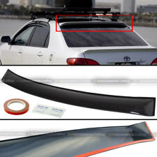 For 09-13 Toyota Corolla Thin Verion Tinted Rear Window Roof Vent Visor Spoiler picture