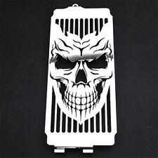 Skull Radiator Grille Protector Guard Cover For Honda Shadow ACE VT750  picture