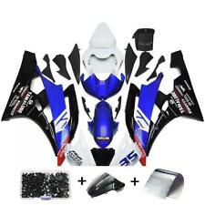 FSM Injection White Blue Black Fairing Kit Fit for Yamaha 2006 2007 YZF R6 k083 picture