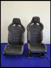 2015-2021 Ford Mustang Shelby GT350R Recaro Front Seats Driver Passenger Suede  picture